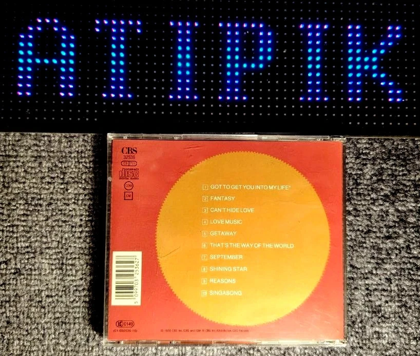 Earth, Wind & Fire : Best Of vol. 1 - Indispensable CD funk Original de de 1989 💎 – photo 2
